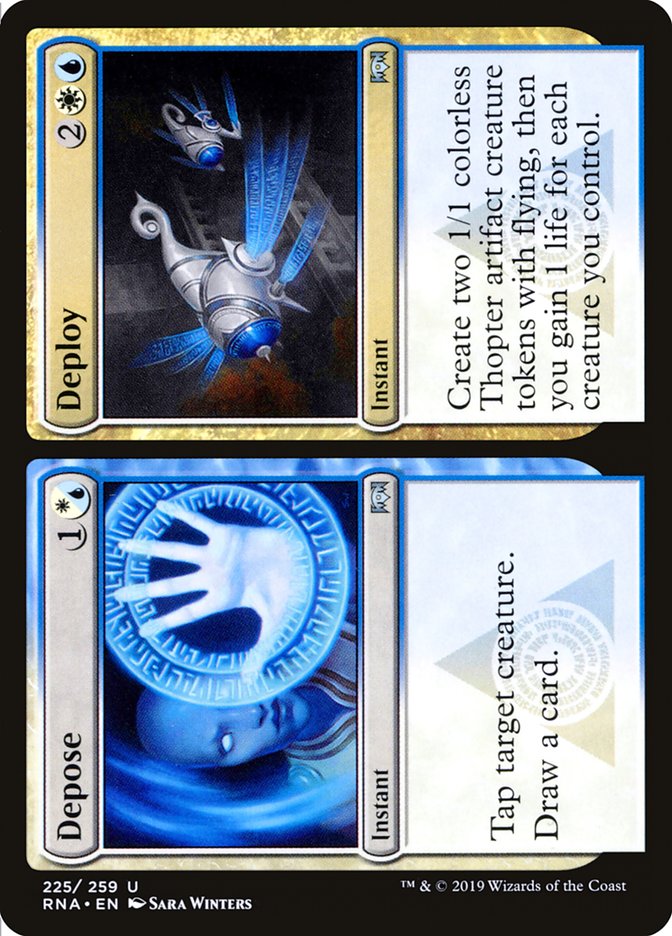 Depose // Deploy [Ravnica Allegiance] Magic: The Gathering