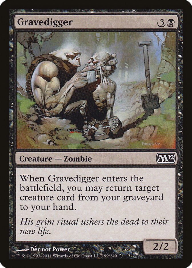 Gravedigger [Magic 2012] Magic: The Gathering