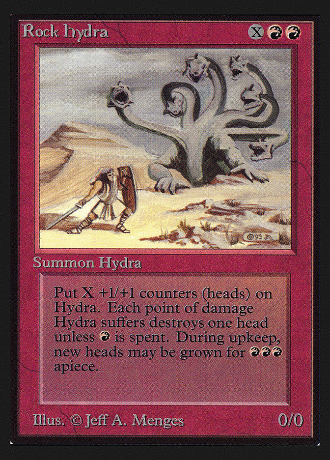 Rock Hydra [International Collectors' Edition] Magic: The Gathering
