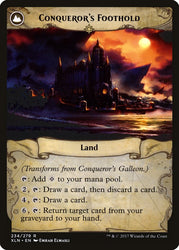 Conqueror's Galleon // Conqueror's Foothold [Ixalan] Magic: The Gathering