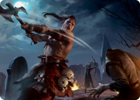 Critical Hit Art Card [Dungeons & Dragons: Adventures in the Forgotten Realms Art Series] Magic: The Gathering