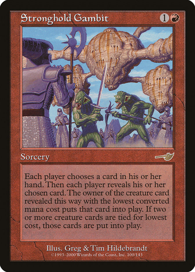 Stronghold Gambit [Nemesis] Magic: The Gathering