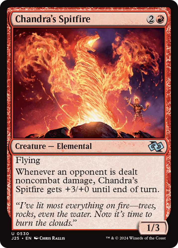 Chandra's Spitfire [Foundations Jumpstart] Magic: The Gathering