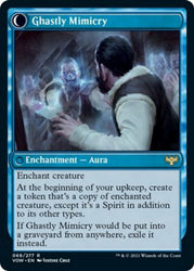 Mirrorhall Mimic // Ghastly Mimicry [Innistrad: Crimson Vow] Magic: The Gathering