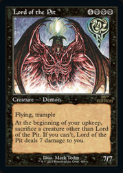 Lord of the Pit (Retro) [30th Anniversary Edition] Magic: The Gathering