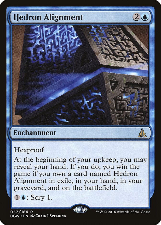 Hedron Alignment [Oath of the Gatewatch] Magic: The Gathering