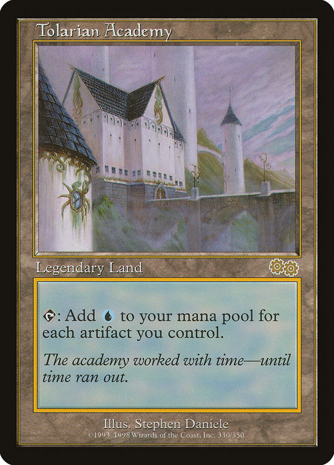 Tolarian Academy [Urza's Saga] Magic: The Gathering