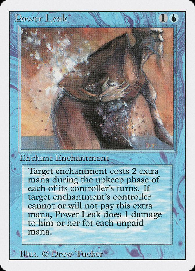 Power Leak [Revised Edition] Magic: The Gathering