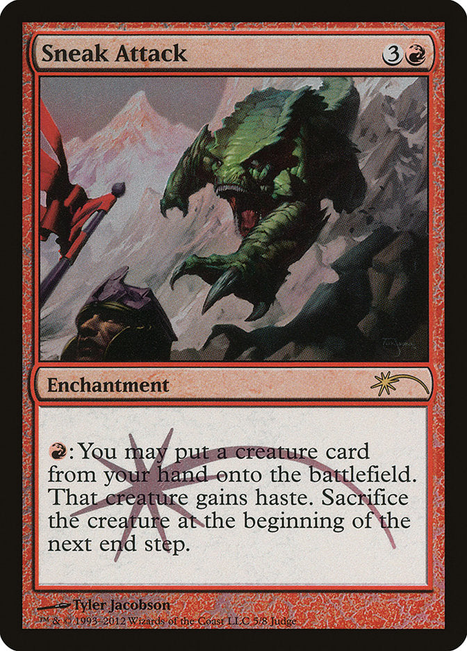 Sneak Attack [Judge Gift Cards 2012] Magic: The Gathering