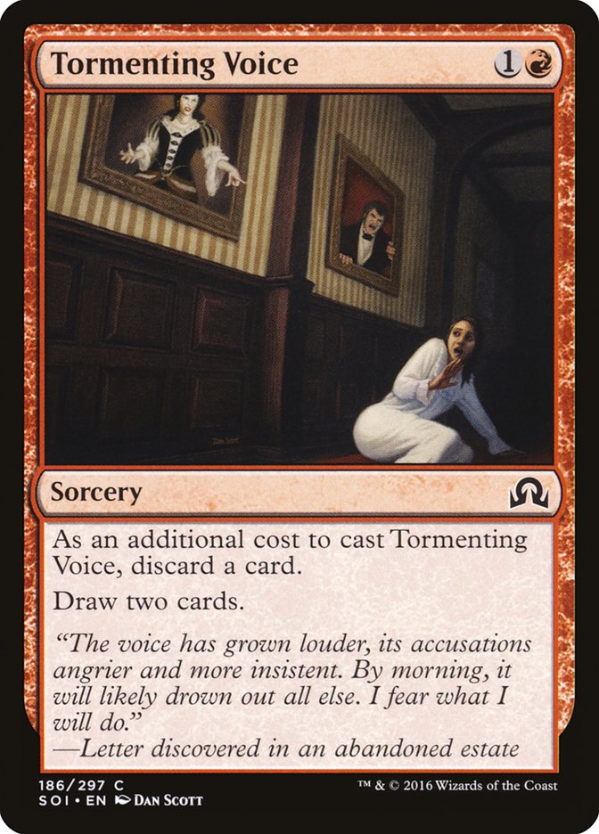 Tormenting Voice [Shadows over Innistrad] Magic: The Gathering