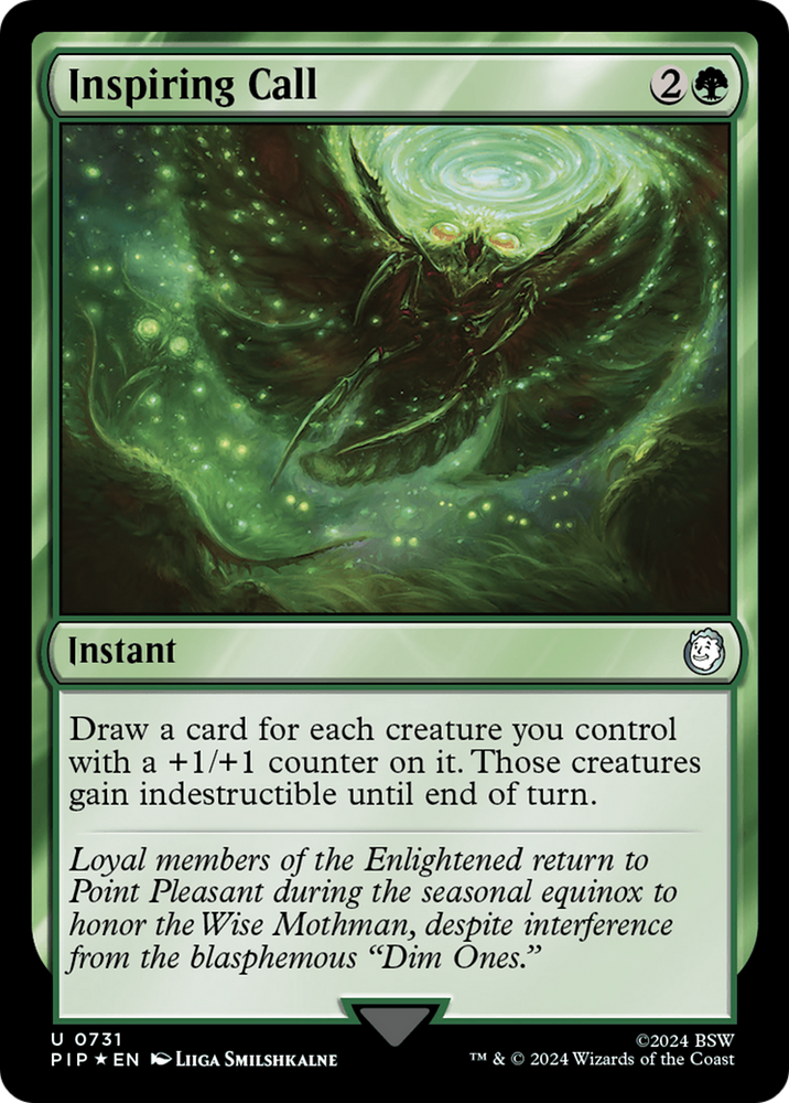 Inspiring Call (Surge Foil) [Fallout] Magic: The Gathering