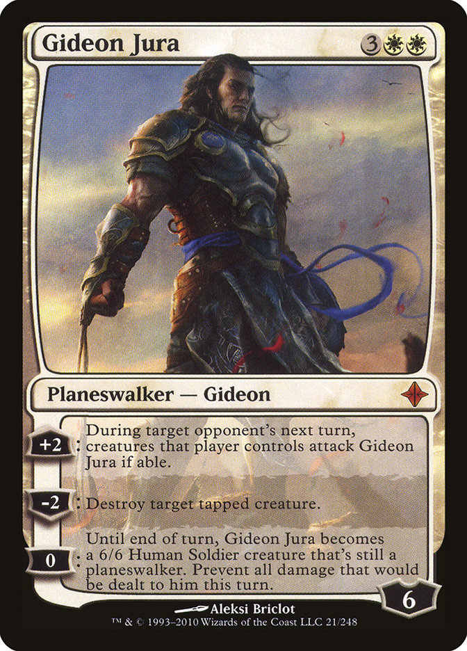 Gideon Jura [Rise of the Eldrazi] Magic: The Gathering