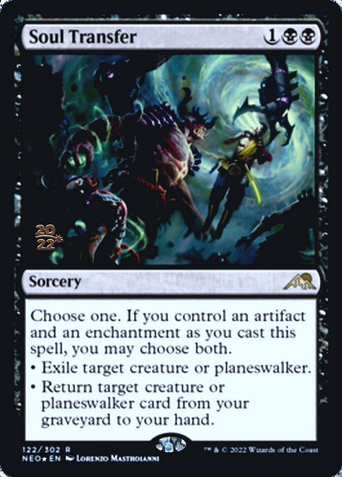 Soul Transfer [Kamigawa: Neon Dynasty Prerelease Promos] Magic: The Gathering