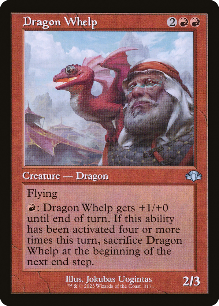 Dragon Whelp (Retro) [Dominaria Remastered] Magic: The Gathering
