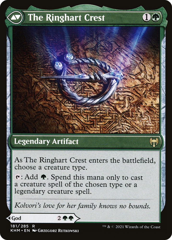Kolvori, God of Kinship // The Ringhart Crest [Secret Lair: From Cute to Brute] Magic: The Gathering