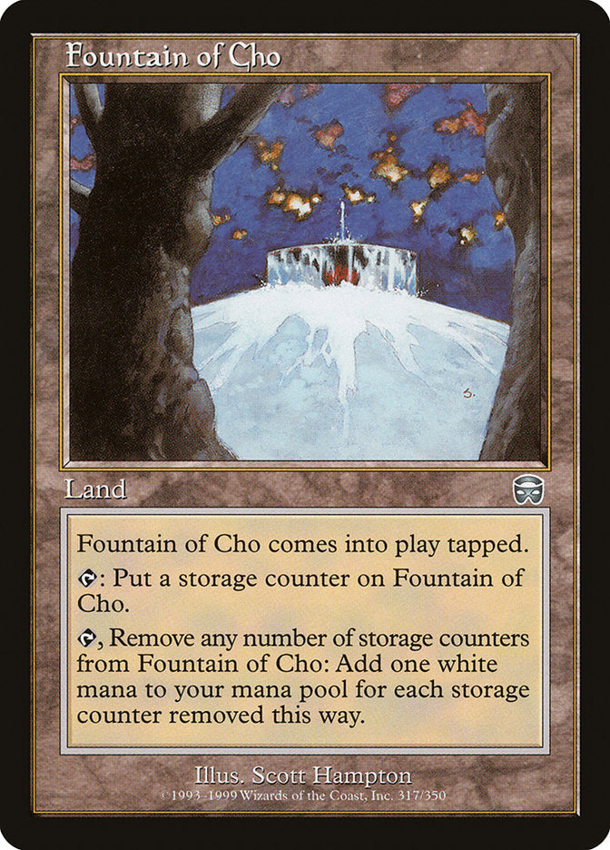 Fountain of Cho [Mercadian Masques] Magic: The Gathering