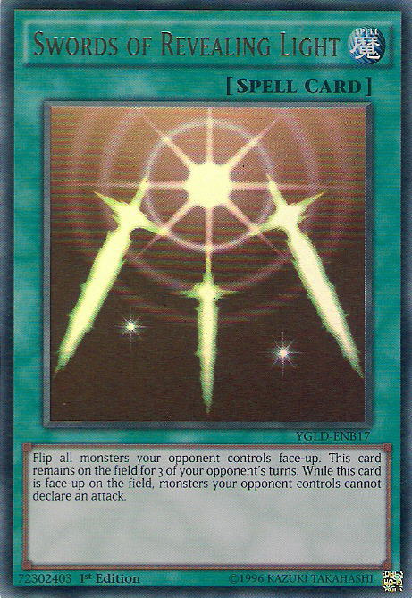 Swords of Revealing Light [YGLD-ENB17] Ultra Rare Yu-Gi-Oh!