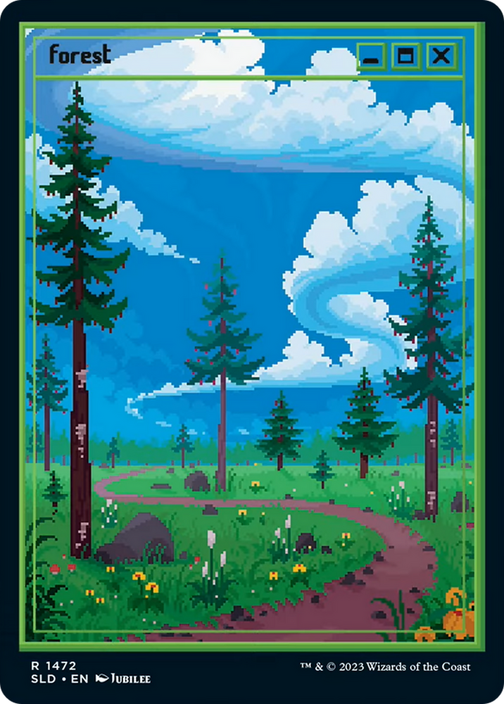 Forest (1472) [Secret Lair Drop Series] Magic: The Gathering