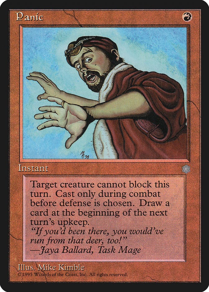 Panic [Ice Age] Magic: The Gathering