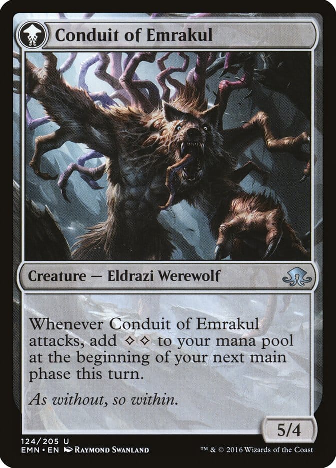 Conduit of Storms // Conduit of Emrakul [Eldritch Moon] Magic: The Gathering