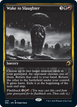 Wake to Slaughter [Innistrad: Double Feature] Magic: The Gathering