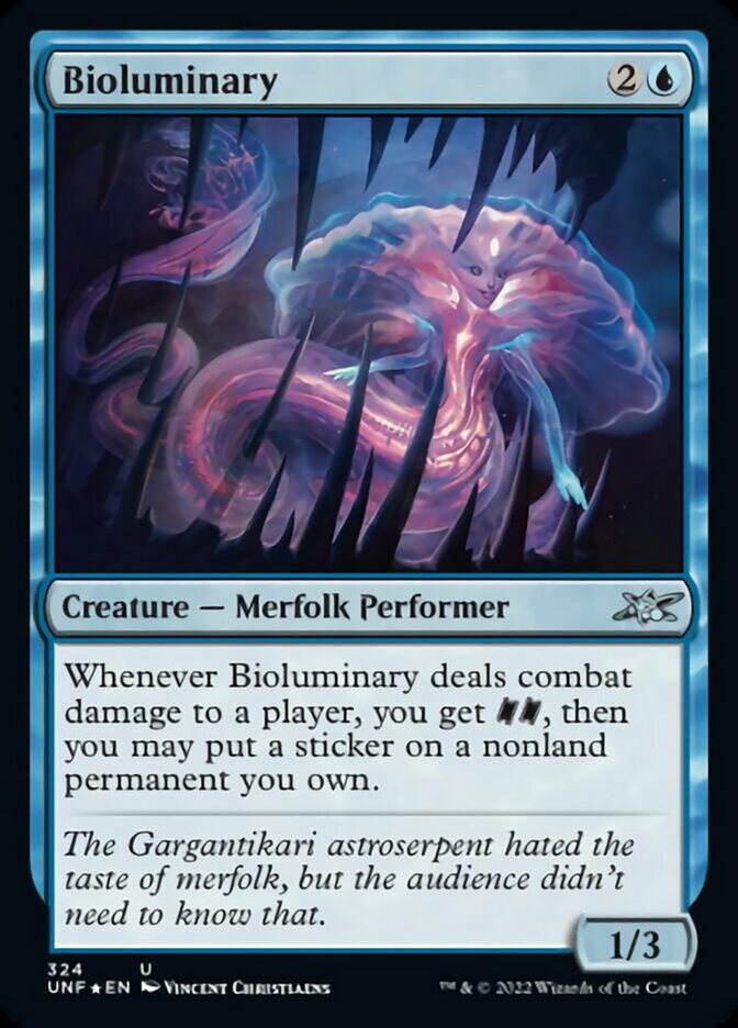 Bioluminary (Galaxy Foil) [Unfinity] Magic: The Gathering