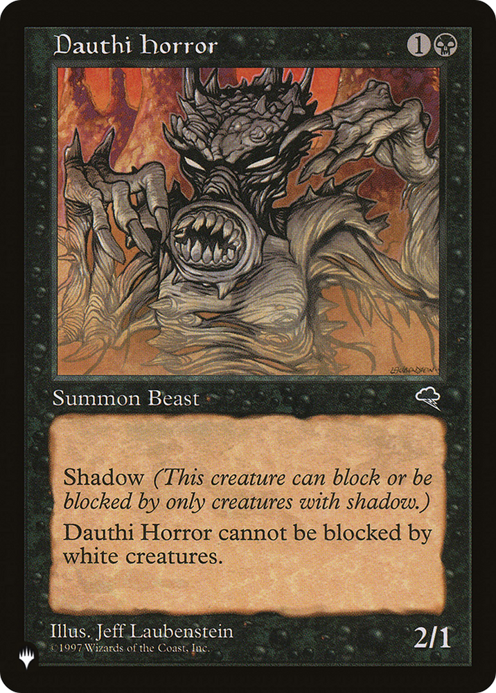 Dauthi Horror [The List] Magic: The Gathering