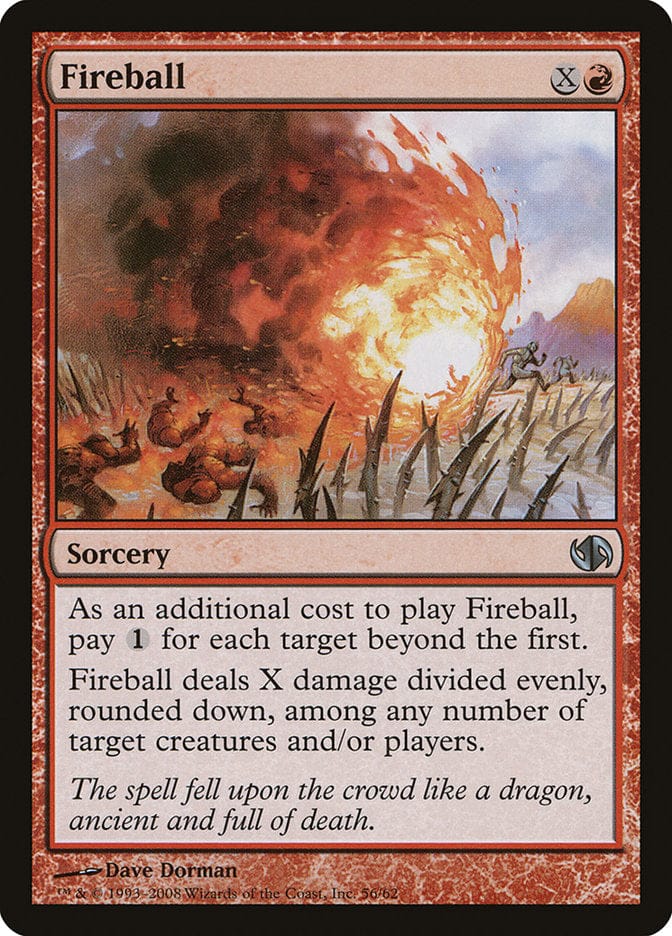 Fireball [Duel Decks: Jace vs. Chandra] Magic: The Gathering