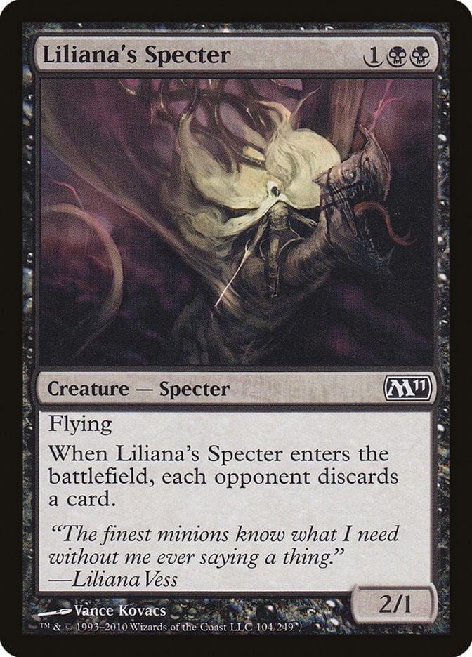 Liliana's Specter [Magic 2011] Magic: The Gathering