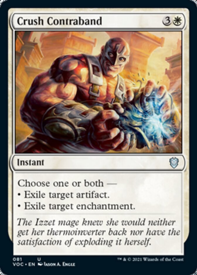 Crush Contraband [Innistrad: Crimson Vow Commander] Magic: The Gathering