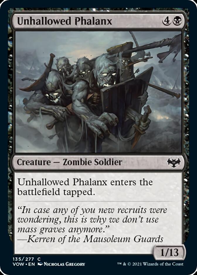 Unhallowed Phalanx [Innistrad: Crimson Vow] Magic: The Gathering