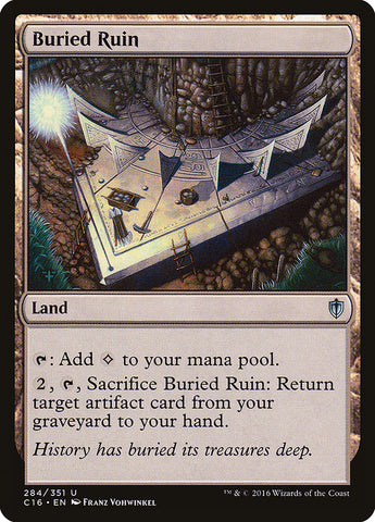 Buried Ruin [Commander 2016] Magic: The Gathering