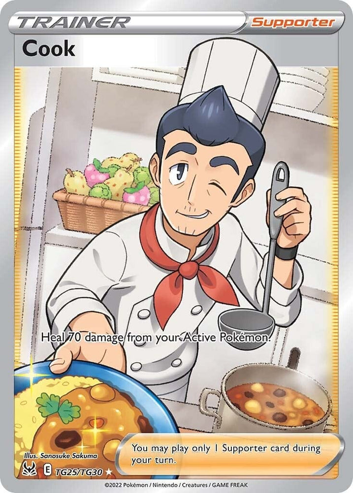 Cook (TG25/TG30) [Sword & Shield: Lost Origin] - Pokemon Cards For Your TCG Needs!