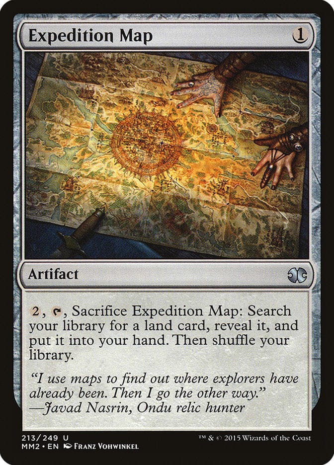 Expedition Map [Modern Masters 2015] Magic: The Gathering