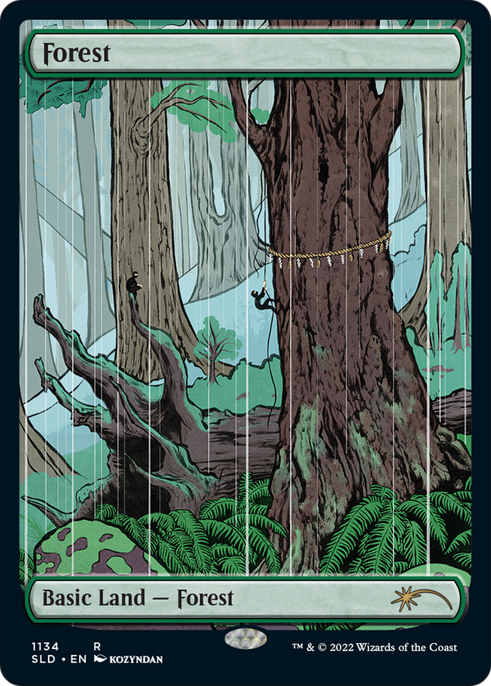 Forest (1134) (Full-Art) [Secret Lair Drop Series] Magic: The Gathering