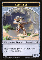 Goblin (010) // Construct (017) Double-Sided Token [Modern Horizons Tokens] Magic: The Gathering