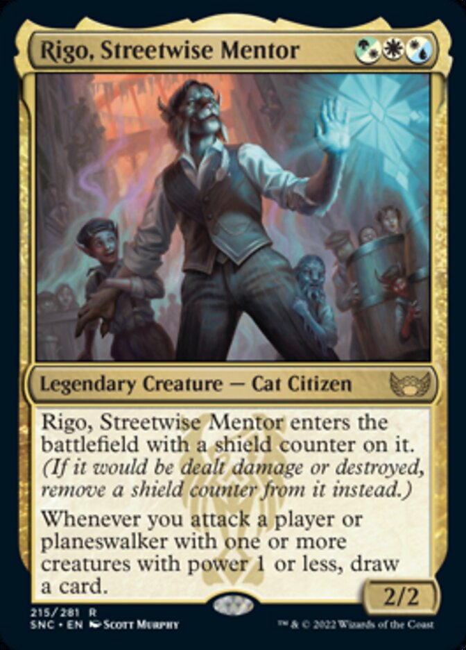 Rigo, Streetwise Mentor [Streets of New Capenna] Magic: The Gathering