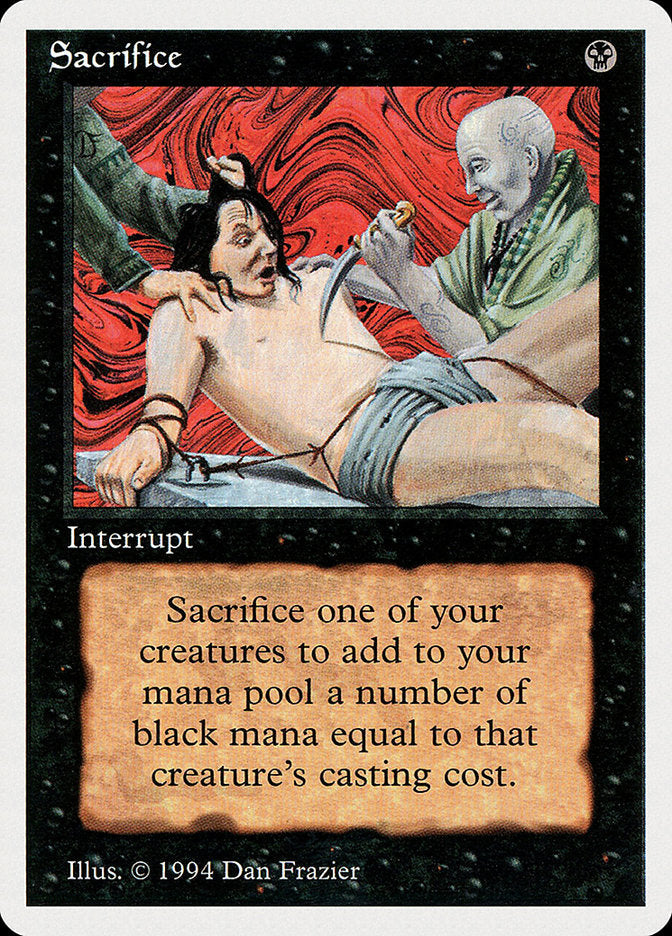 Sacrifice [Summer Magic / Edgar] Magic: The Gathering