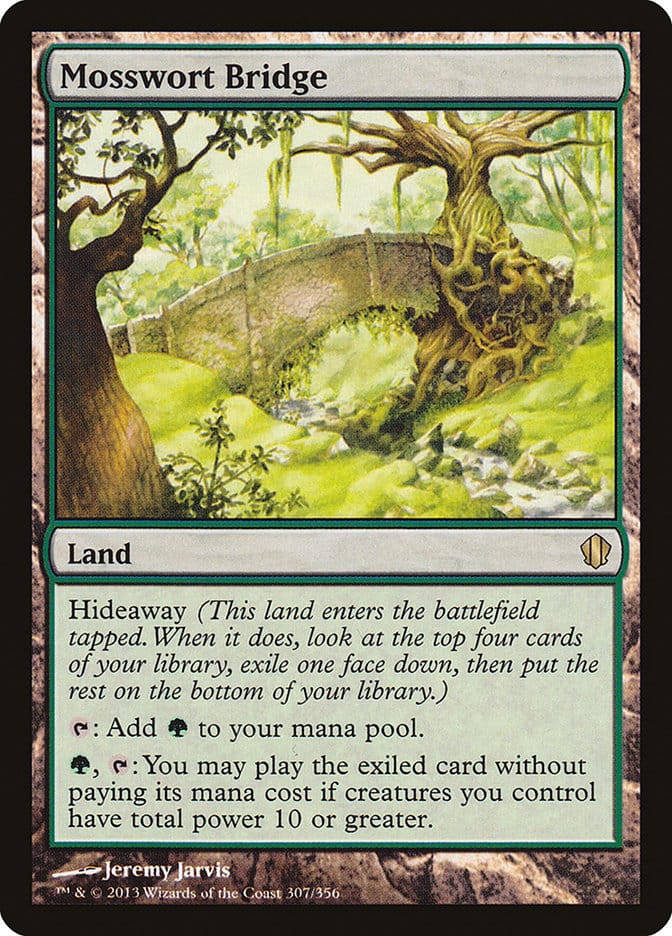 Mosswort Bridge [Commander 2013] Magic: The Gathering