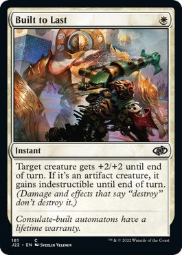 Built to Last [Jumpstart 2022] Magic: The Gathering