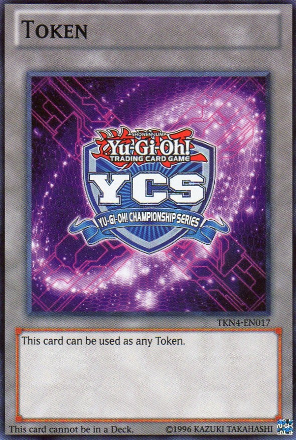 Yu-Gi-Oh Championship Series Token (2014 Pre-registration) [TKN4-EN017] Super Rare Yu-Gi-Oh!