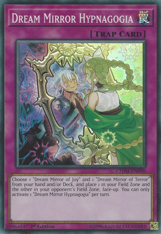 Dream Mirror Hypnagogia [CHIM-EN090] Super Rare - Yugioh Cards For Your TCG Needs!