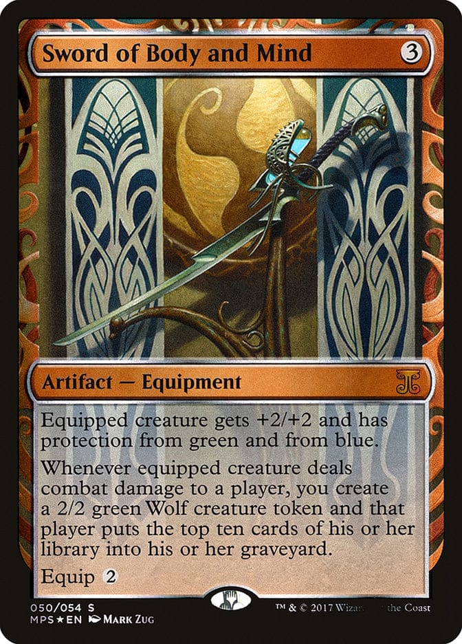 Sword of Body and Mind [Kaladesh Inventions] Magic: The Gathering