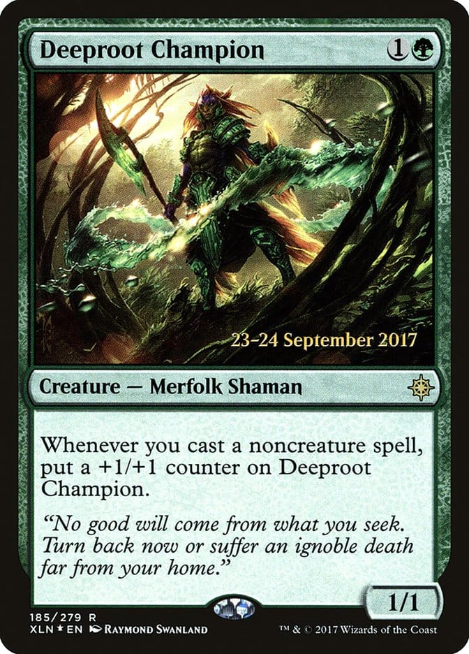 Deeproot Champion [Ixalan Prerelease Promos] Magic: The Gathering