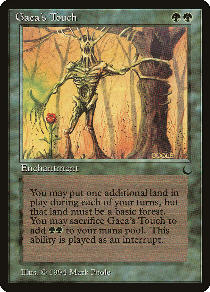 Gaea's Touch [The Dark] Magic: The Gathering