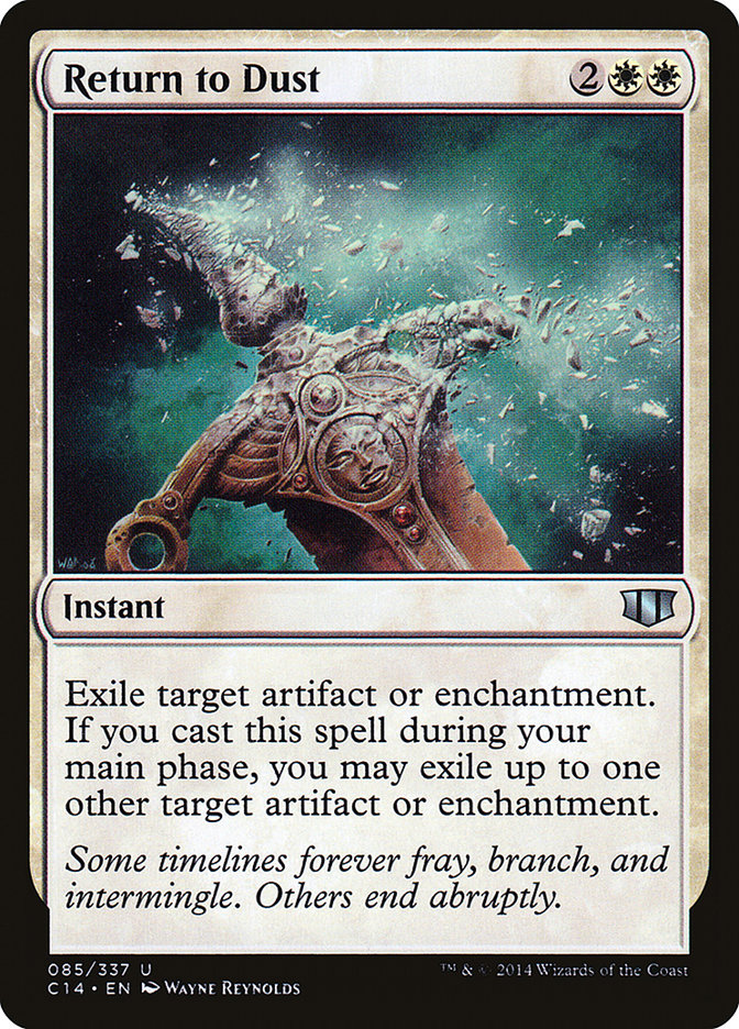 Return to Dust [Commander 2014] Magic: The Gathering