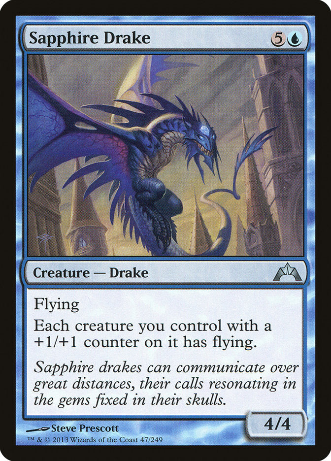 Sapphire Drake [Gatecrash] Magic: The Gathering