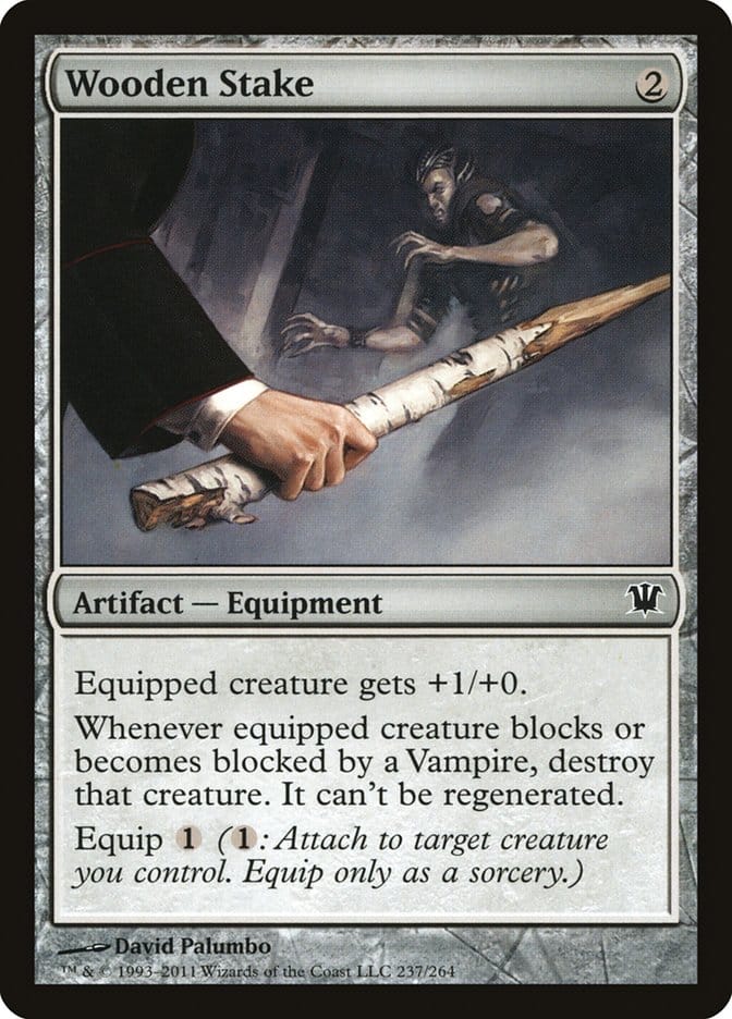 Wooden Stake [Innistrad] Magic: The Gathering