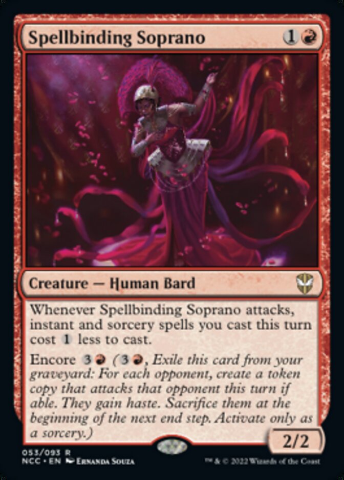 Spellbinding Soprano [Streets of New Capenna Commander] Magic: The Gathering