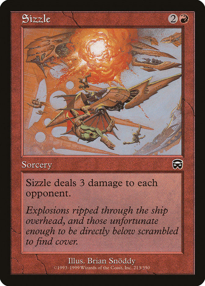 Sizzle [Mercadian Masques] Magic: The Gathering